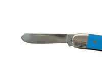 2025 Case XX Light Blue Synthetic Medium Stockman Pocket Knife - Hers and His Treasures