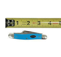 2025 Case XX Light Blue Synthetic Medium Stockman Pocket Knife - Hers and His Treasures