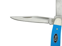 2025 Case XX Light Blue Synthetic Medium Stockman Pocket Knife - Hers and His Treasures