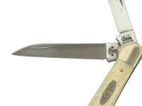 2000 Case XX Natural Bone Copperhead Pocket Knife Gift Set - Hers and His Treasures