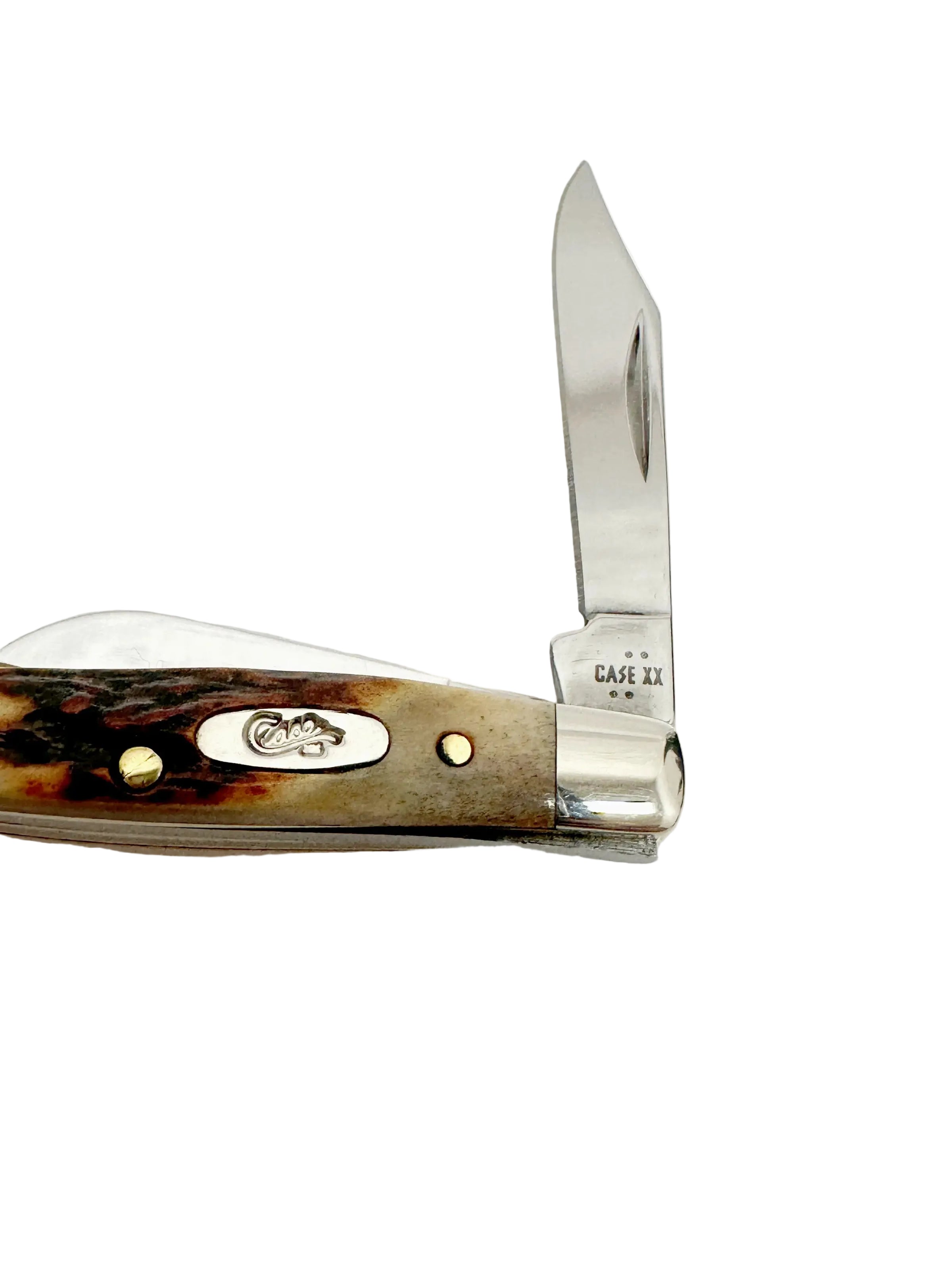2026 Case XX R5333 Red Stag Small Stockman Pocket Knife - Hers and His Treasures