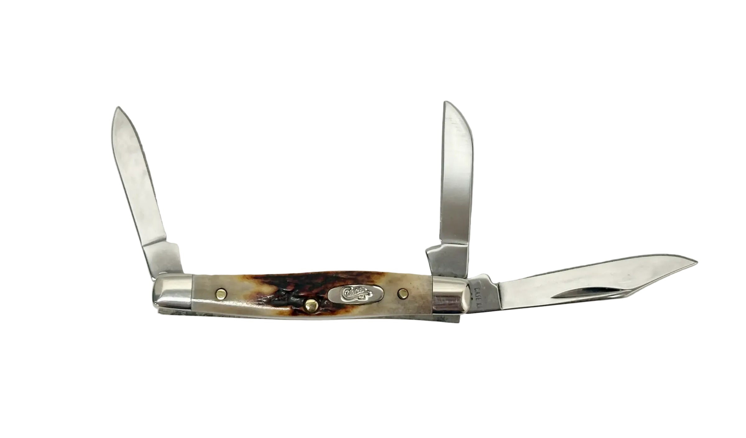 2026 Case XX R5333 Red Stag Small Stockman Pocket Knife - Hers and His Treasures
