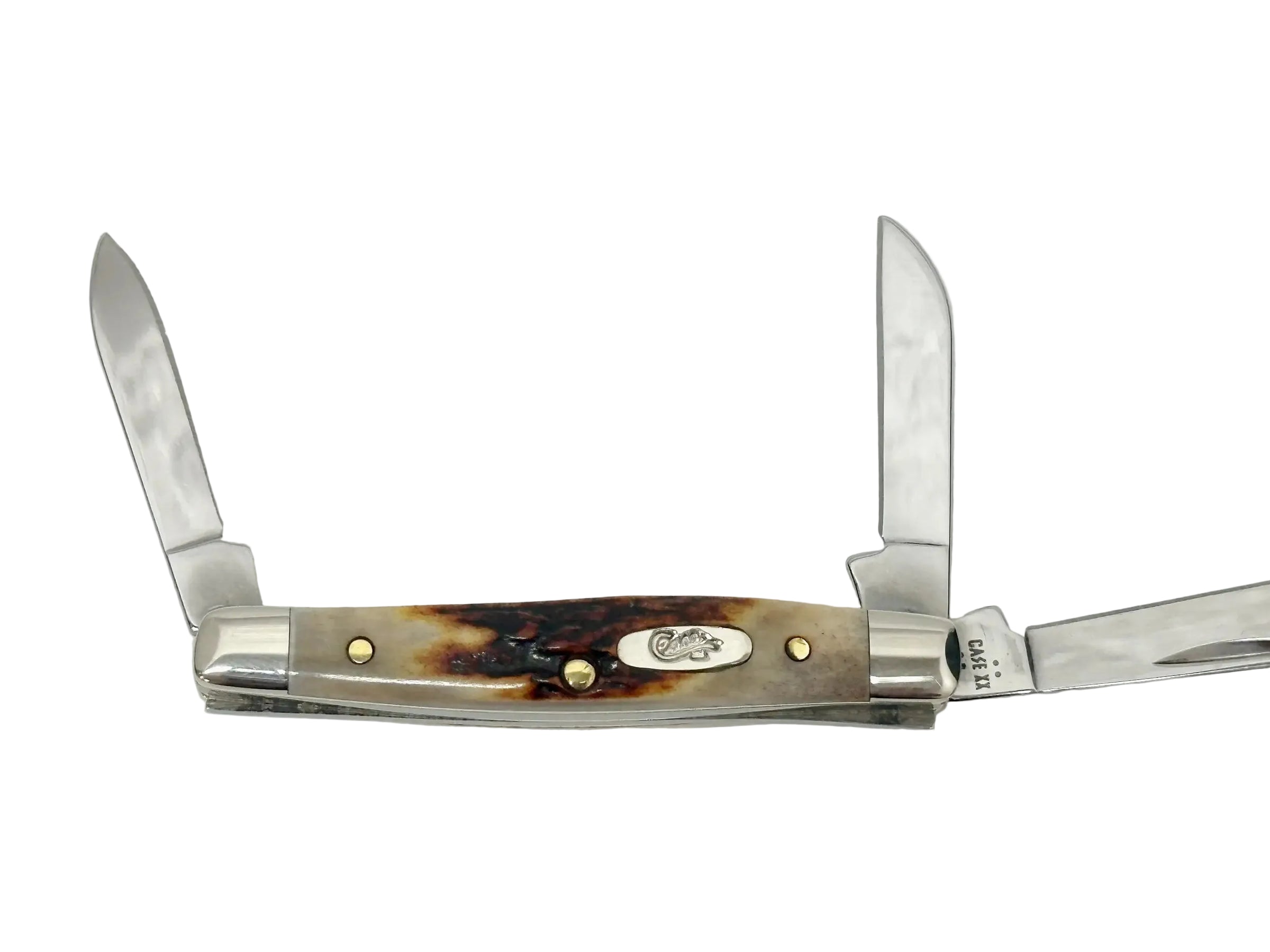 2026 Case XX R5333 Red Stag Small Stockman Pocket Knife - Hers and His Treasures