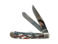 Case XX Trapper 14331 FORD Vintage Flag Zippo Lighter Gift Set - Hers and His Treasures