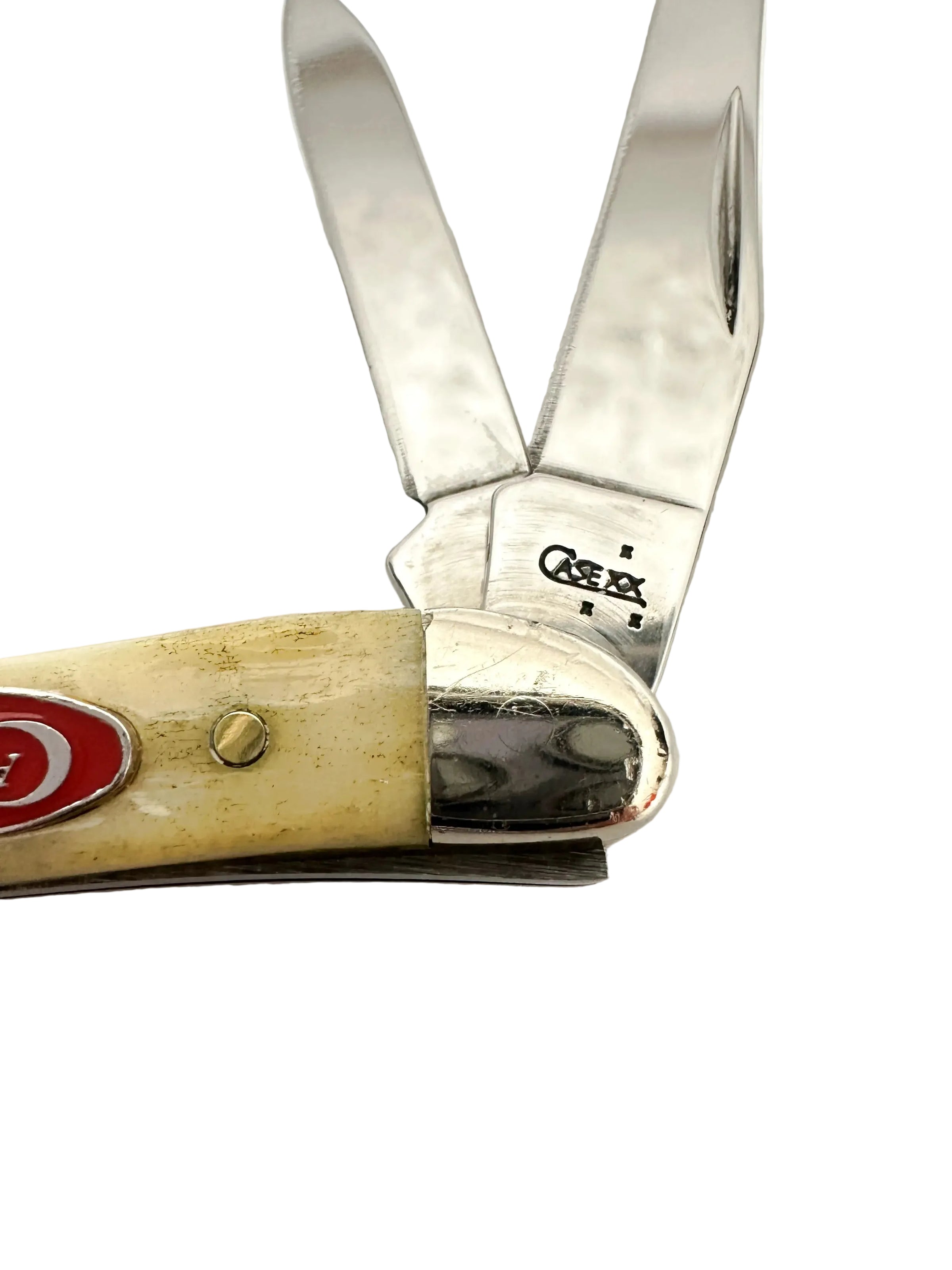 2007 Case XX 610096 Natural Bone Tiny Toothpick Pocket Knife - Hers and His Treasures
