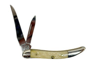 2007 Case XX 610096 Natural Bone Tiny Toothpick Pocket Knife - Hers and His Treasures