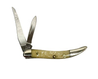 2007 Case XX 610096 Natural Bone Tiny Toothpick Pocket Knife - Hers and His Treasures