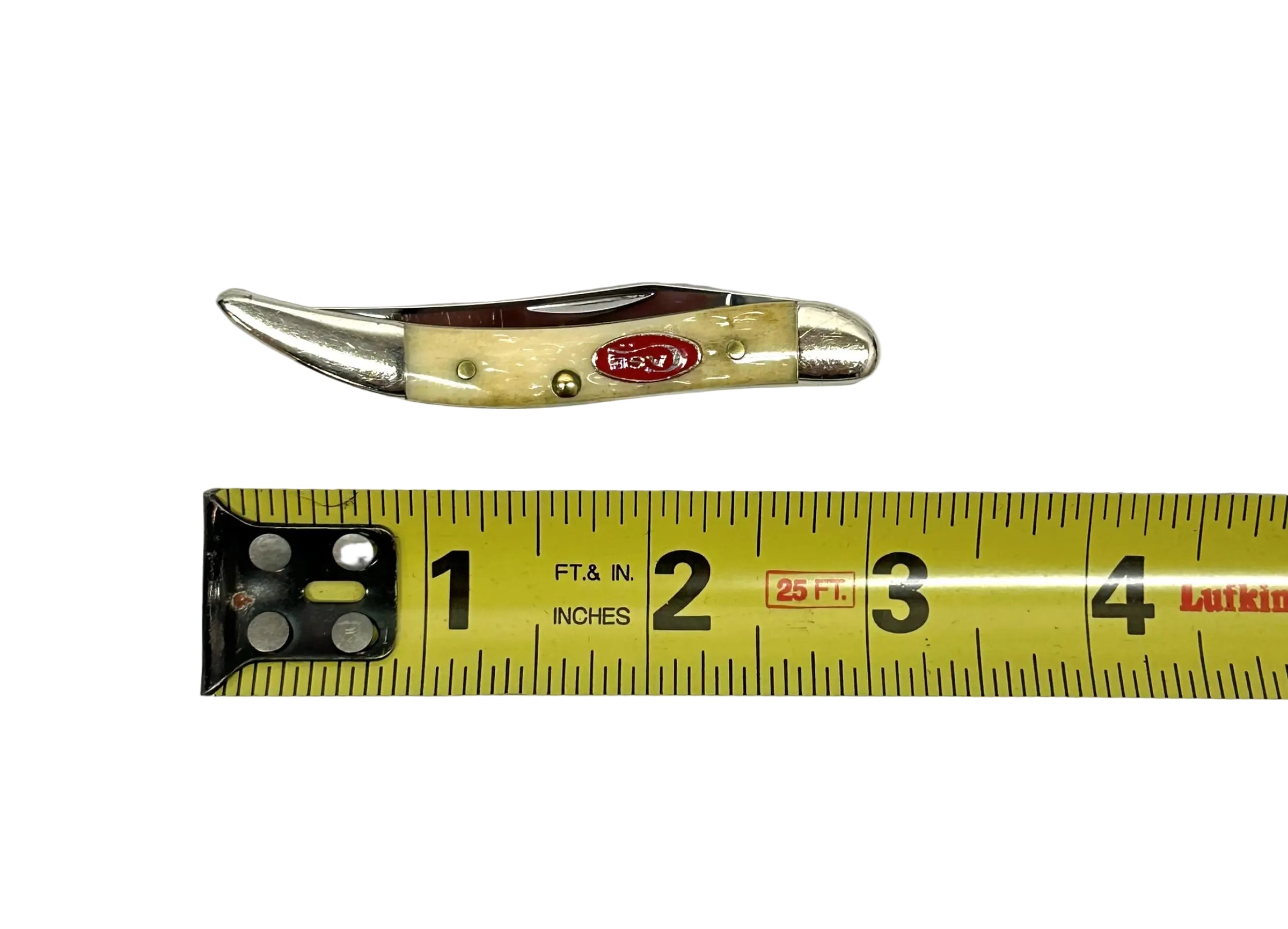 2007 Case XX 610096 Natural Bone Tiny Toothpick Pocket Knife - Hers and His Treasures