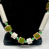 1960's Celebrity NY w/Hang Tag Porcelain Beaded Necklace - Hers and His Treasures