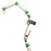 1960's Celebrity NY w/Hang Tag Porcelain Beaded Necklace - Hers and His Treasures