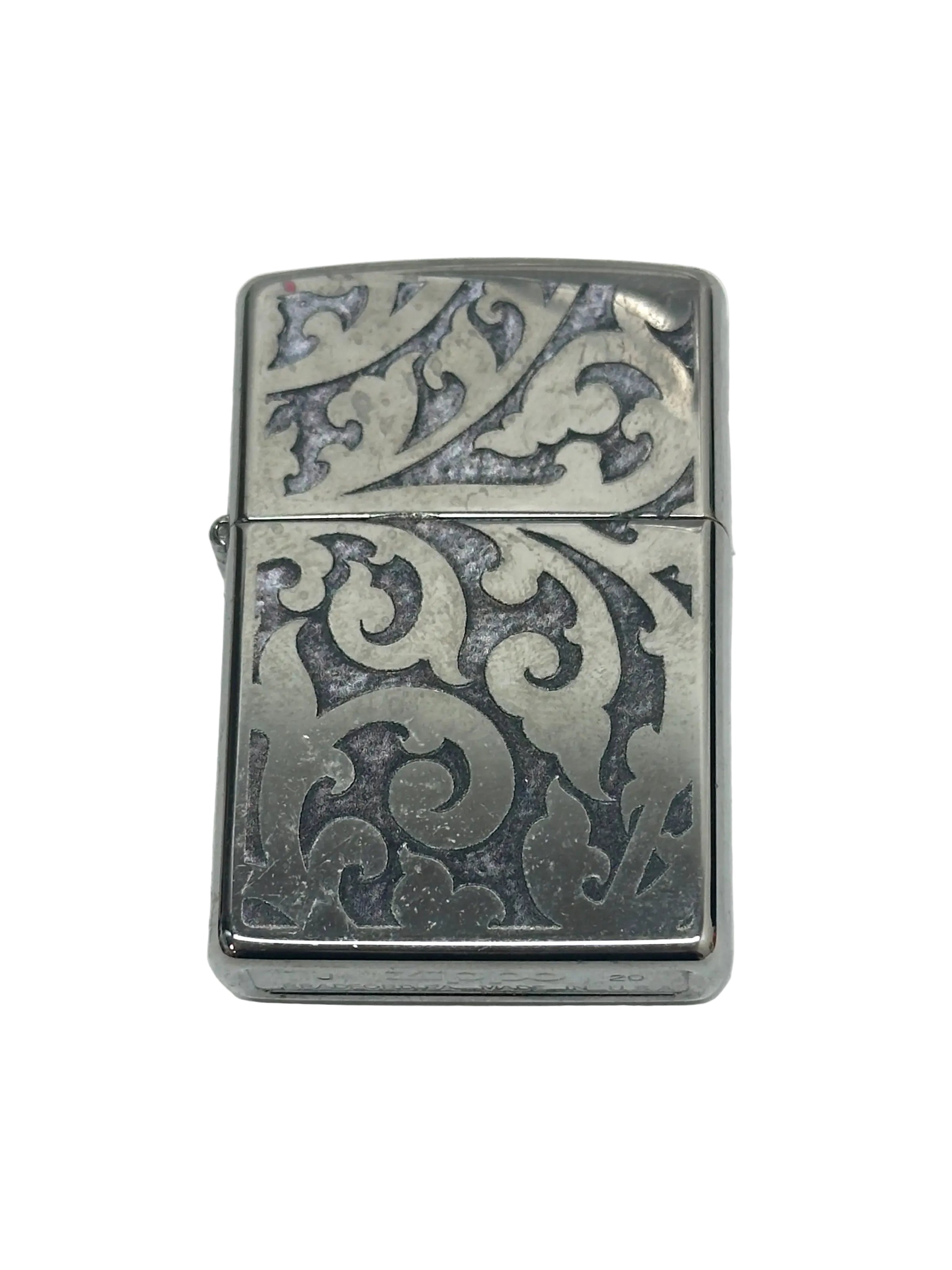 2020 Filigree Floral Pattern Zippo Classic Lighter - Hers and His Treasures