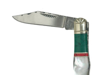 Schrade Cutlery SCWPM Uncle Henry Custom Whittler Maliquite & Pearl Knife - Hers and His Treasures