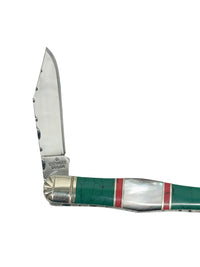 Schrade Cutlery SCWPM Uncle Henry Custom Whittler Maliquite & Pearl Knife - Hers and His Treasures