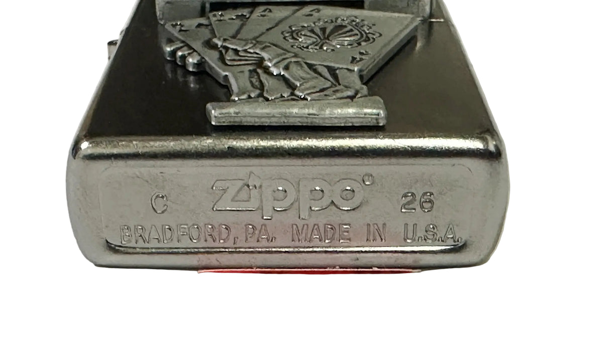 2026 Dead Man's Hand Emblem Zippo Lighter - Hers and His Treasures