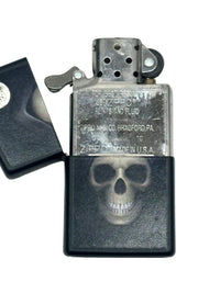 2018 Death Grim Reaper Black Matte Zippo Lighter -Hers and His Treasures