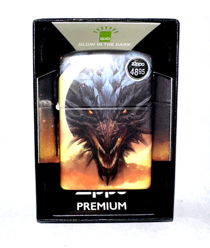 2024 Dragon Design Glow In The Dark Zippo Lighter - Hers and His Treasures