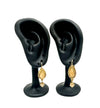 Edgar Berébi Gold Tone Dangle Lever Back Earrings - Hers and His Treasures