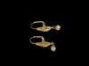 Edgar Berébi Gold Tone Dangle Lever Back Earrings - Hers and His Treasures