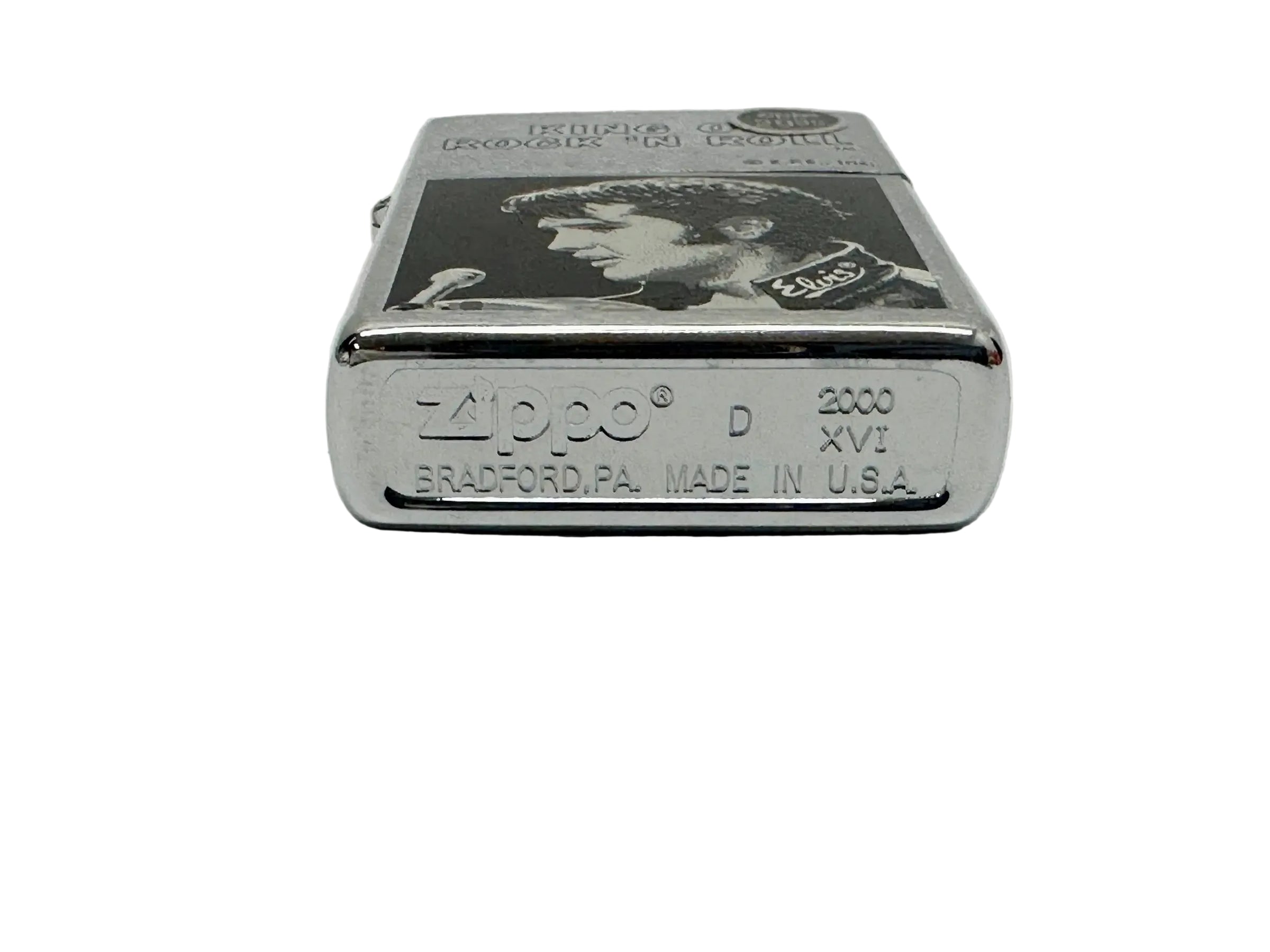 XVI 2000 Elvis Presley King of Rock N Roll Zippo Lighter - Hers and His Treasures