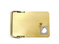 Gerber Touché Whitetail Deer Wood Inlay Belt Buckle Knife | USA - Hers and His Treasures