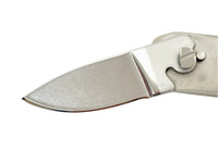 Gerber Touché Whitetail Deer Wood Inlay Belt Buckle Knife | USA - Hers and His Treasures