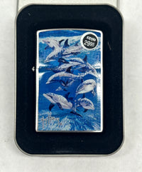 2008 Guy Harvey 21051 Bottlenose Dolphin Zippo Lighter - Hers and His Treasures