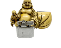 1950's Prince Hotei God Buddha and Child Celluloid Table Lighter - Hers and His Treasures