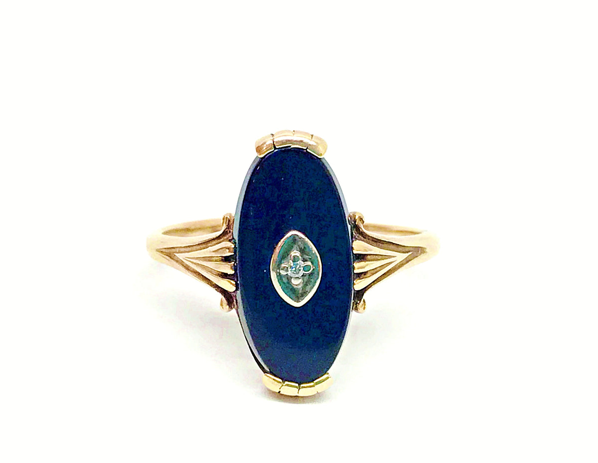 www.hersandhistreasures.com/products/art-deco-10k-yellow-gold-black-onyx-diamond-ring