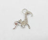 Vintage Silver Tone Dachshund Weiner Dog Brooch with Rhinestones - Hers and His Treasures