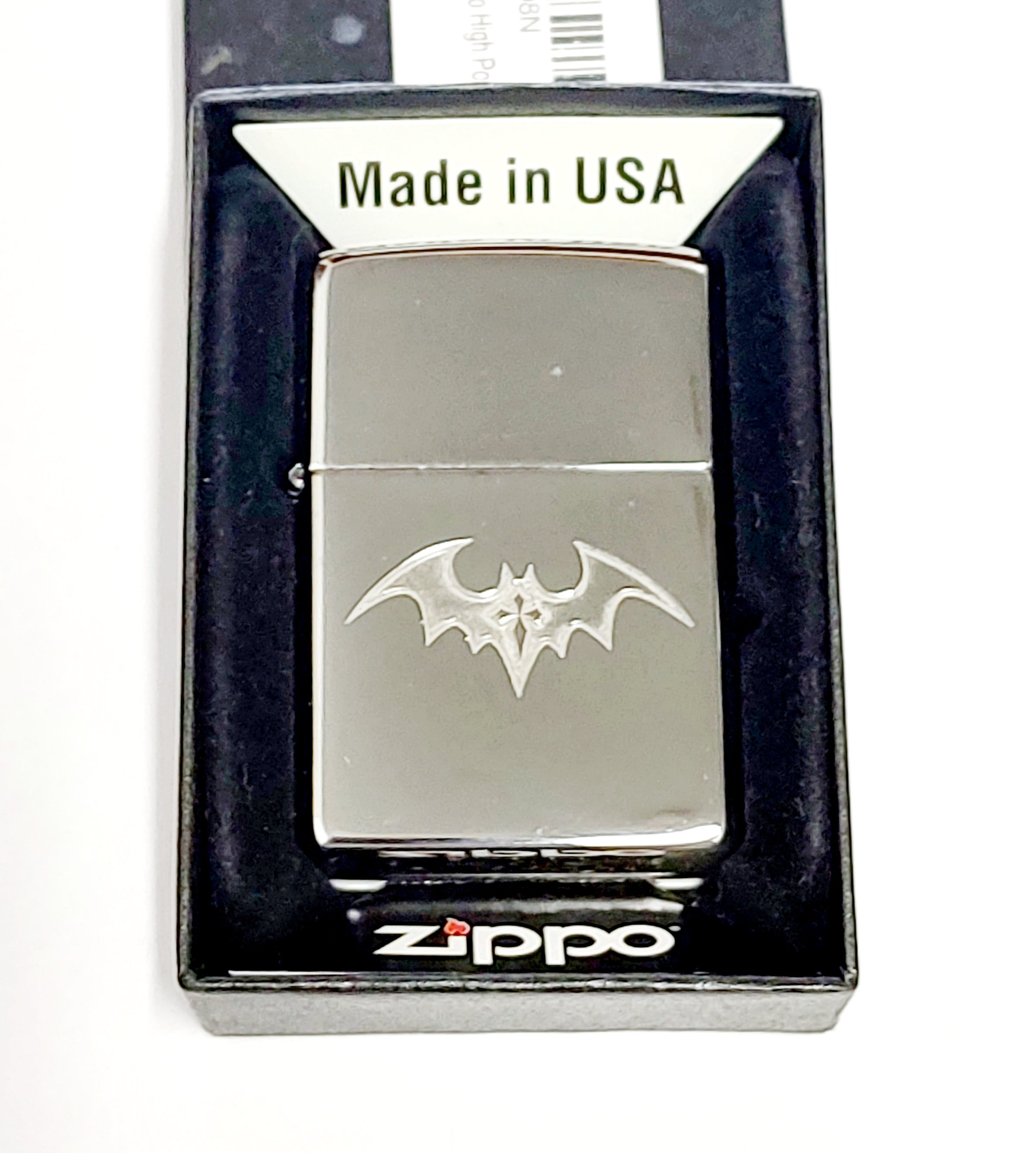 2016 Dark BAT with Gothic Cross Custom Tattoo Zippo Lighter Rare - Hers and His Treasures