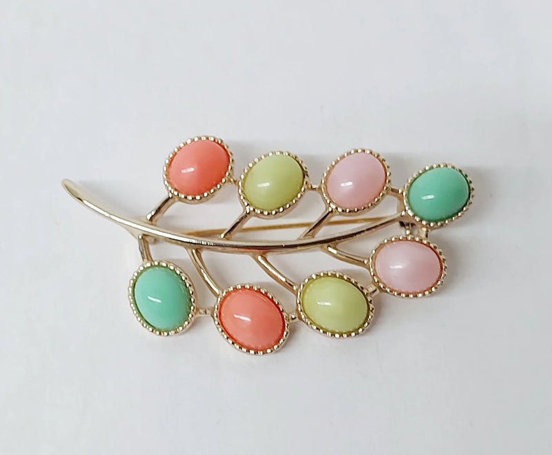 1973 Sarah Coventry Candy Land Brooch Pin - Hers and His Treasures