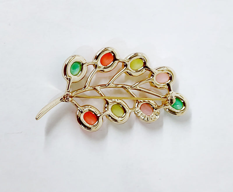 1973 Sarah Coventry Candy Land Brooch Pin - Hers and His Treasures