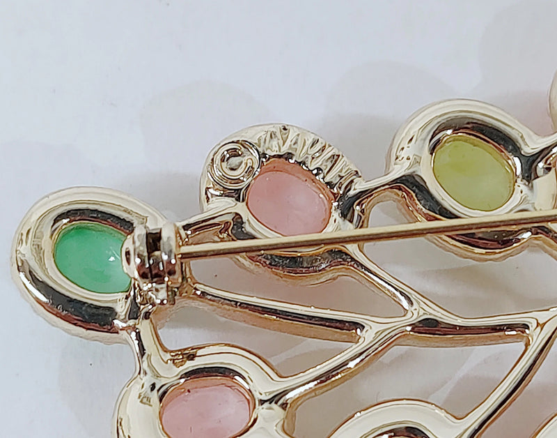 1973 Sarah Coventry Candy Land Brooch Pin - Hers and His Treasures