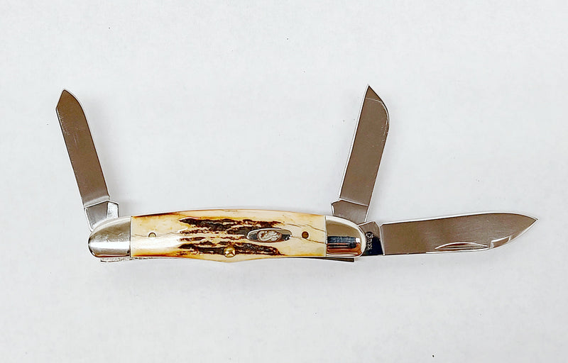 2008 Case XX 53046 Stag Humpback Stockman Pocket Knife - Hers and His Treasures