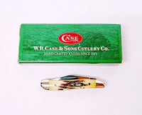 2001 Case XX V6220 Vintage Bone Peanut Pocket Knife - Hers and His Treasures