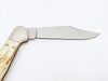 1998 Case XX 61549L Natural Burnt Bone Worm Groove Copperlock Knife - Hers and His Treasures