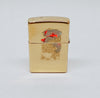 New 2001 Solid Brass Full House Hidden Ace Zippo Lighter - Hers and His Treasures