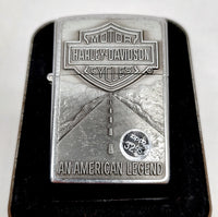 New 2006 Harley Davidson Motorcycles American Legend Zippo Lighter - Hers and His Treasures