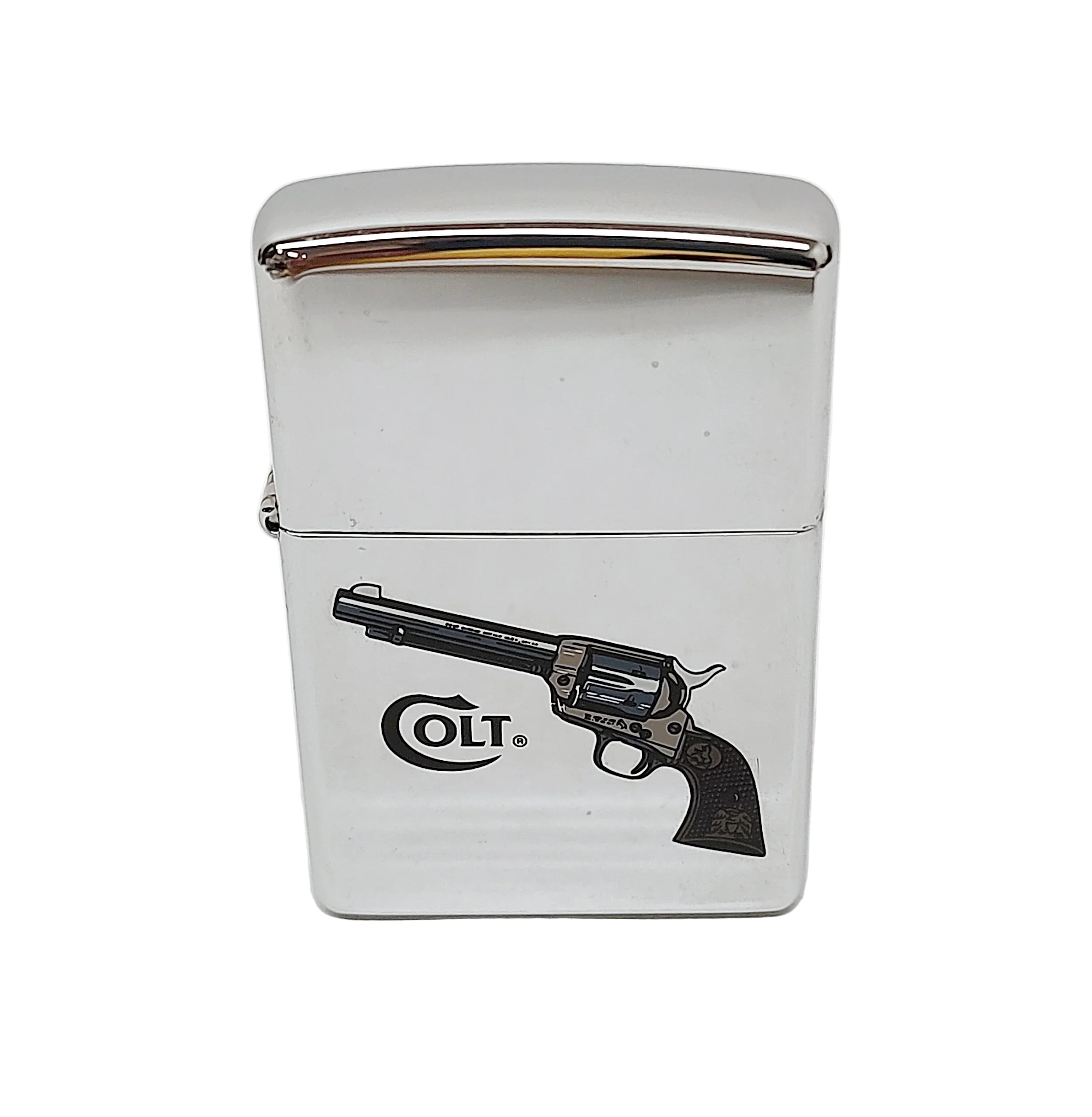 New 1998 XIV Peacemaker Colt Revolver Zippo Lighter – Hers and His