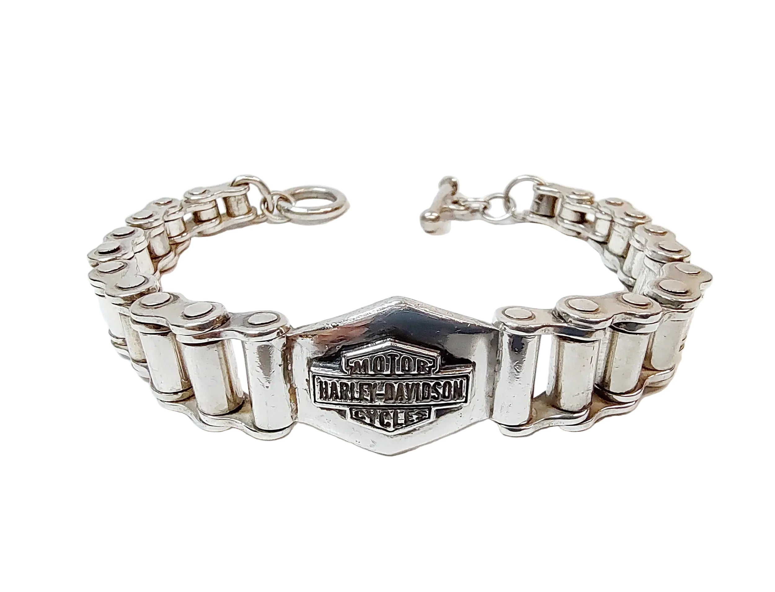HARLEY-DAVIDSON シルバー925 ブレスレット Vintage Harley-Davidson Motorcycles Sterling Silver Bracelet