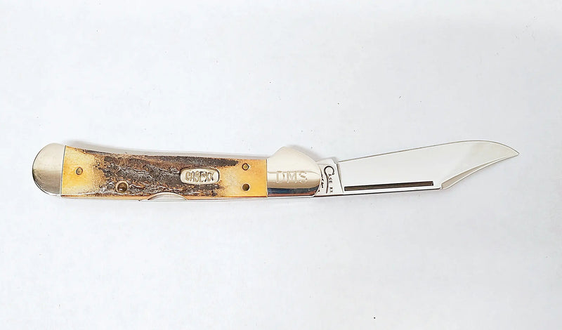 1997 Case XX 51549L Stag Copperlock Pocket Knife - Hers and His Treasures