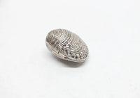 Tiffany & Co. Sterling Silver Clam Shell Design Pill Box - Hers and His Treasures
