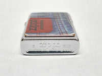 1998 XIV Zippo Jeans No. 613 High Polish Leather Tab Zippo Lighter - Hers and His Treasures