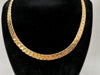 1965 Sarah Coventry Embraceable Reversible Gold Tone Necklace - Hers and His Treasures