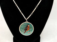 1977 Sarah Coventry Spring Song Bird 28" Necklace - Hers and His Treasures