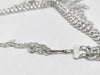 1971 Sarah Coventry Pyramid Treasure 16" Chain Link Drop Necklace - Hers and His Treasures