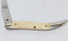 New 2001 Case XX 610094 White Jigged Bone Medium Toothpick Pocket Knife - Hers and His Treasures