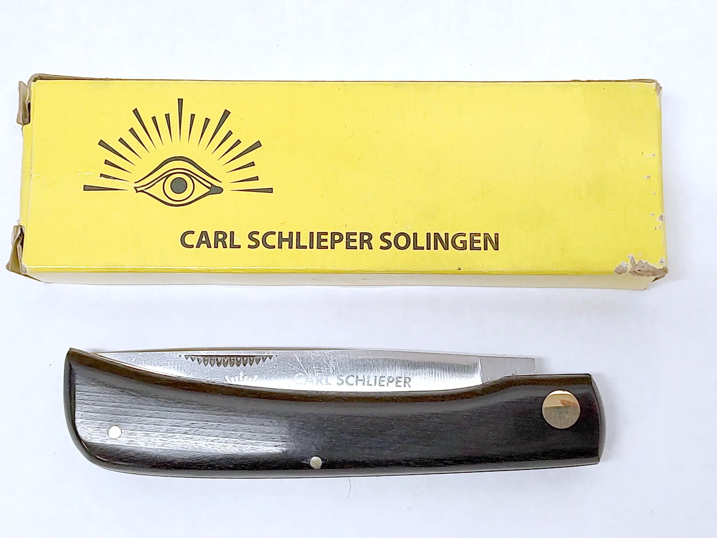 Carl Schlieper Eye Brand 99 Sodbuster Pocket Knife