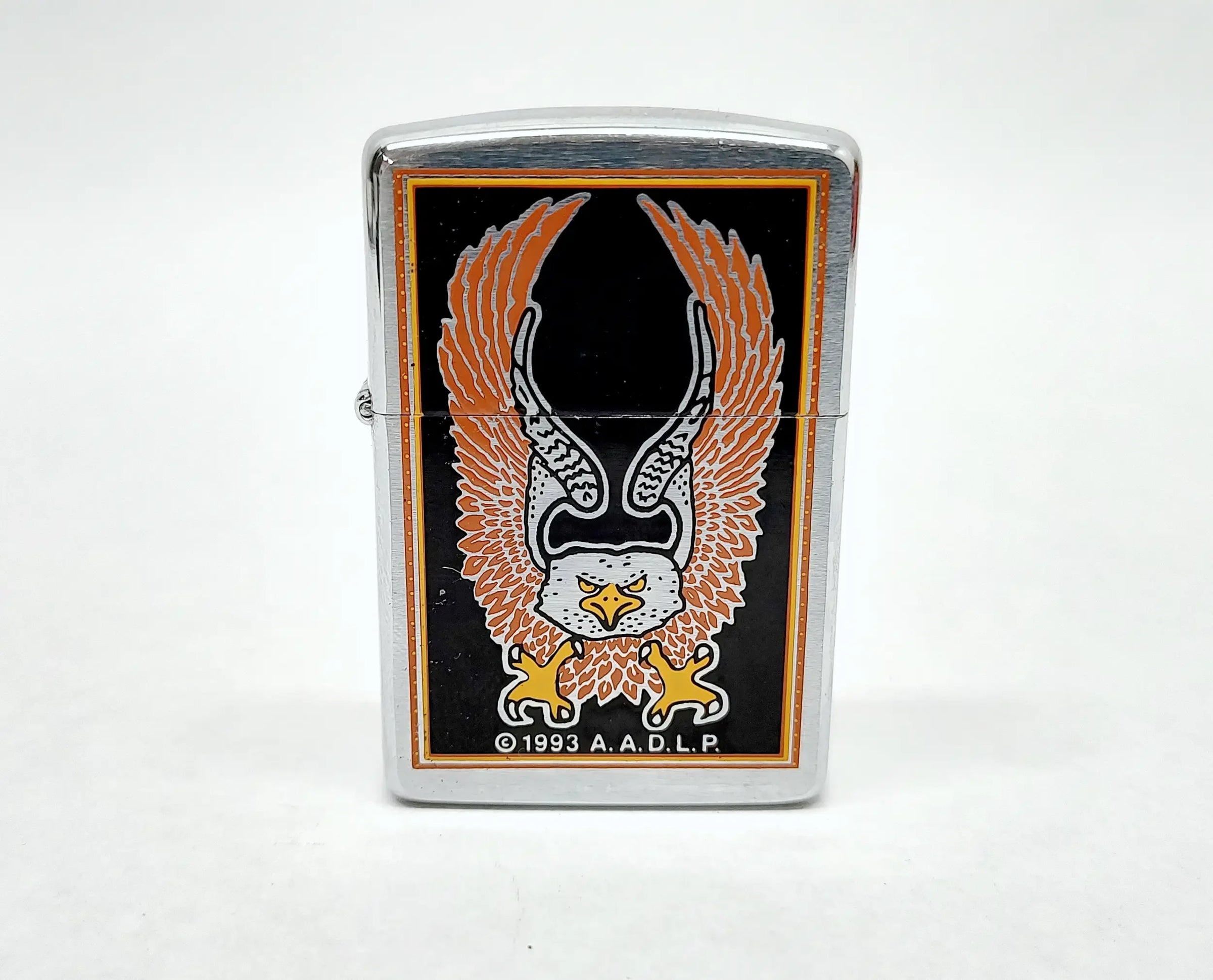 New 1994 A.A.D.L.P. Eagle Zippo Windproof Lighter – Hers and New 1994 A.A.D.L.P. Eagle Zippo Windproof Lighter – Hers and