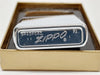 New 1971 Engine Turned Pinstripe Polished Chrome Zippo Lighter - Hers and His Treasures